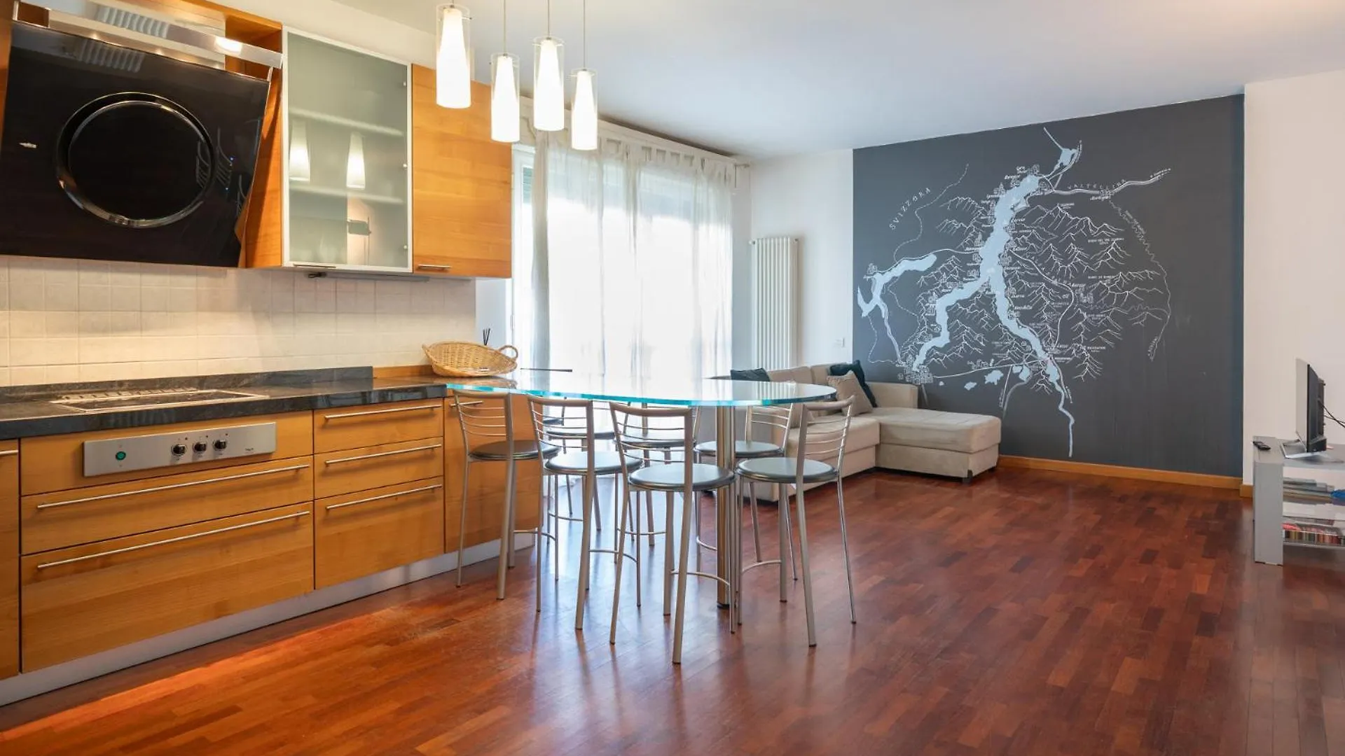 公寓 Large Well-Equipped Appartement Near Como Lake 莱科 意大利